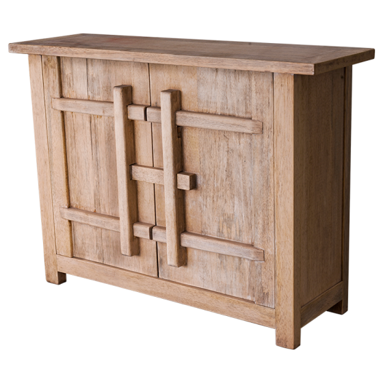 木制大插门双门柜柜桌木柜侘寂风唐人居晋作仿古家具艺术家具创意家具民宿家具收藏品