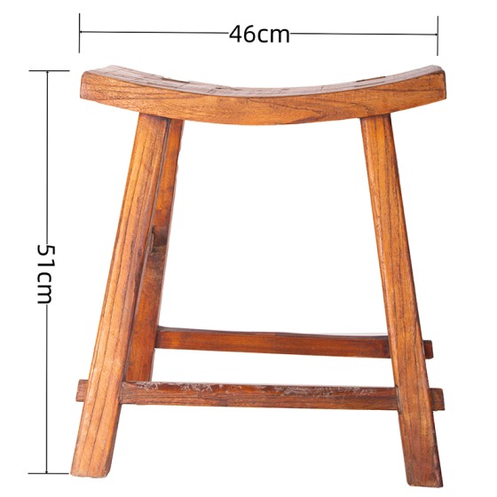 实木凳元宝凳马鞍凳牛角凳弧面中式凳老家具古董家具收藏品民俗老物件山西老家具古典家具