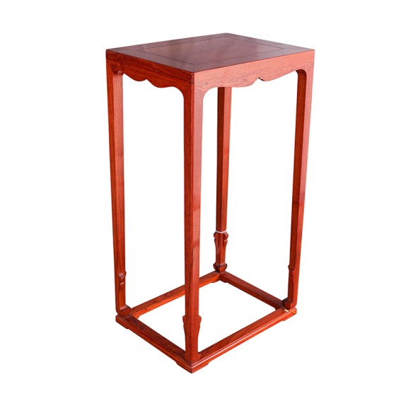 几5-0马蹄腿带托尼花几香几花架明式家具晋作家具红木家具唐人居家具国家级非遗收藏品艺术品